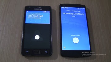 Samsung Galaxy S2 android 7+Nexus 5 Double incoming call  at the Same Time