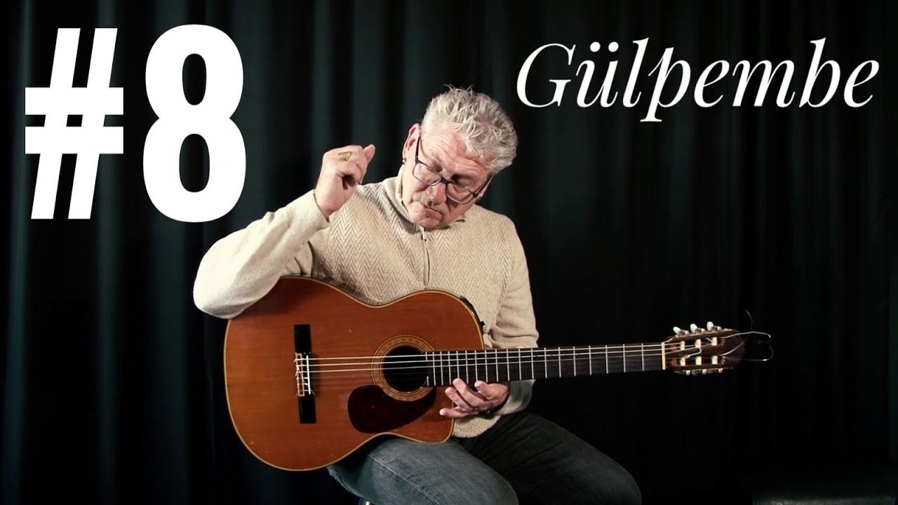 #8 GÜLPEMBE - Gitar Dersi (Tutorial/Tab)
