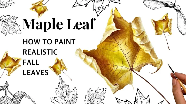 How To Paint Realistic Fall Leaves in Watercolors ...