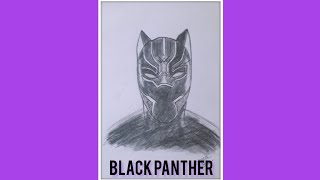 BLACK PANTHER|ब्लॅक पँथर |Pencil sketch by master Atharva Kale