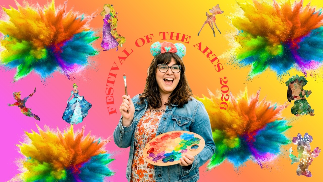 My FIRST EPCOT Festival of the Arts | Art & Disney Magic