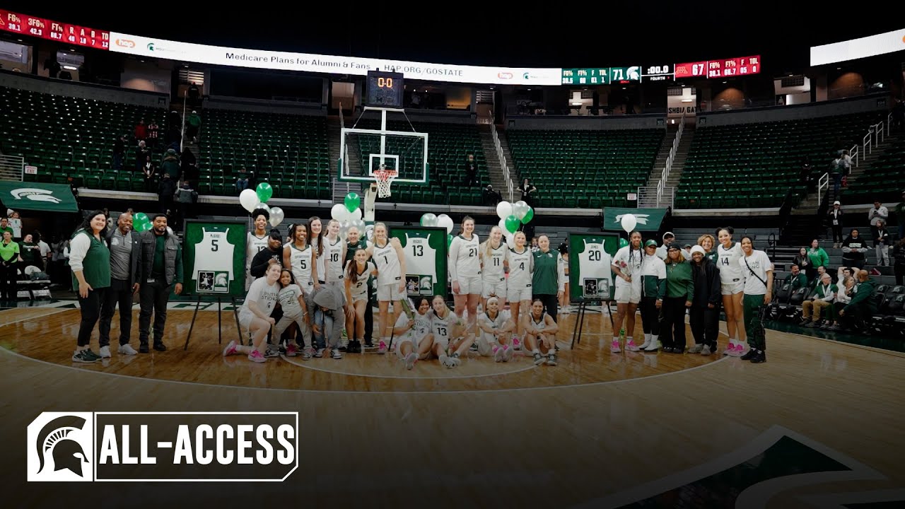 Senior Day | Spartans All-Access | Michigan State Women's Basketball
