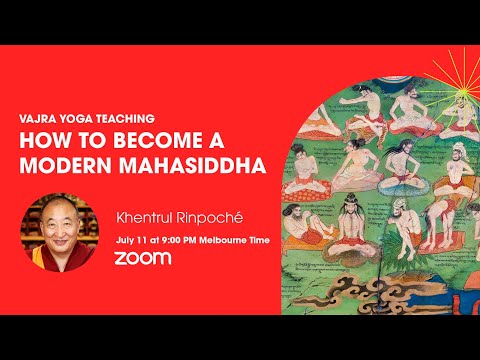 2021 How to Become a Modern Mahasiddha