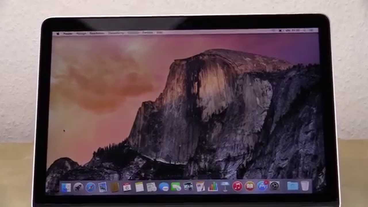 13 Zoll Apple Macbook Pro Retina Anfang 15 Testbericht Youtube