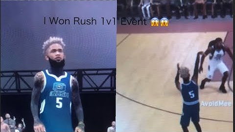 MY 99 OVR OFFENSIVE THREAT DOMINATED THE RUSH 1V1 EVENT IN NBA 2k20!