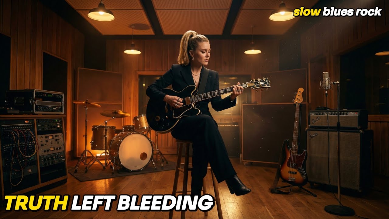 You Left the Truth Bleeding — A Dark Blues Rock Song About Betrayal