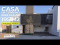 CASA en UN TERRENO Irregular MUY BIEN APROVECHADA 195 m2 con 4 RECÁMARAS | Obras Ajenas | Scala8Seis