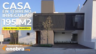 House on an irregular lot very well used 195 m2 with 4 bedrooms | Amazing houses | Scala8Seis