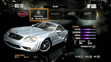 need for speed shift best cars