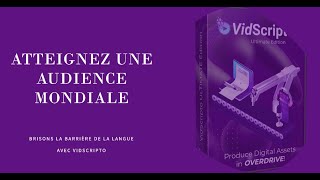 Didacticiels, démos, vidéos de formation, pubs…Traduisez ce que vous voulez avec VIDSCRIPTO !