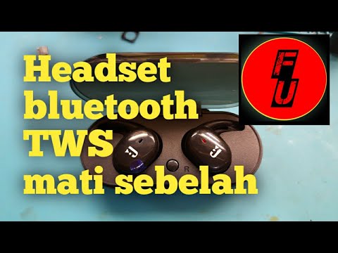 Headset bluetooth mati sebelah