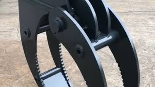 4 Tyne Hydraulic Grab To Suit 8 Tonne Excavator