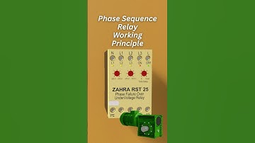 How does Phase Sequence relay works ? working Principle