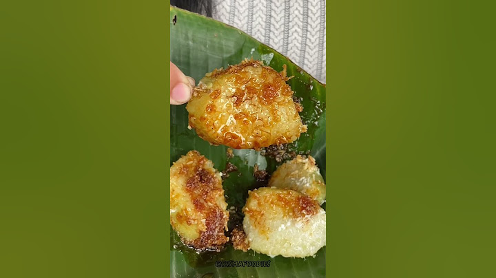 Lupis Legend Mbah Satinem - Indonesia Street Food