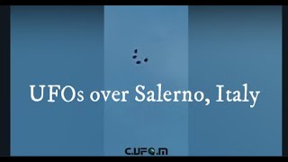 Four UFOs Videotaped over Salerno, Italy