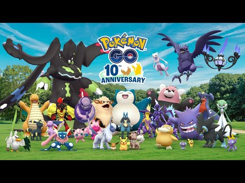 Celebrem os 10 anos do Pokémon GO e os 30 anos do Pokémon com "Qual é o seu preferido?"