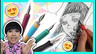 Dipping Pen Tutorial ❤ EVERYTHING You Need To Know ❤ How to Ink, BEST Brands, Best Paper, & MORE! by My Mangaka LIFE 129,156 views 5 years ago 13 minutes, 14 seconds