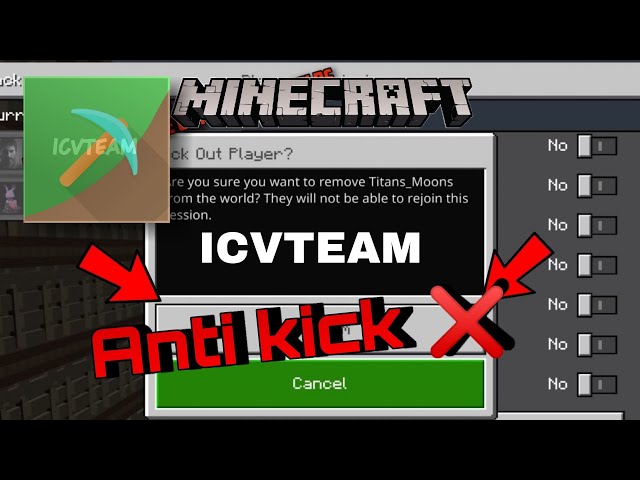 Minecraft pe: Anti-kick/Anti-Banned toolbox premium ICVTEAM Custom any name that you want on MCPE class=