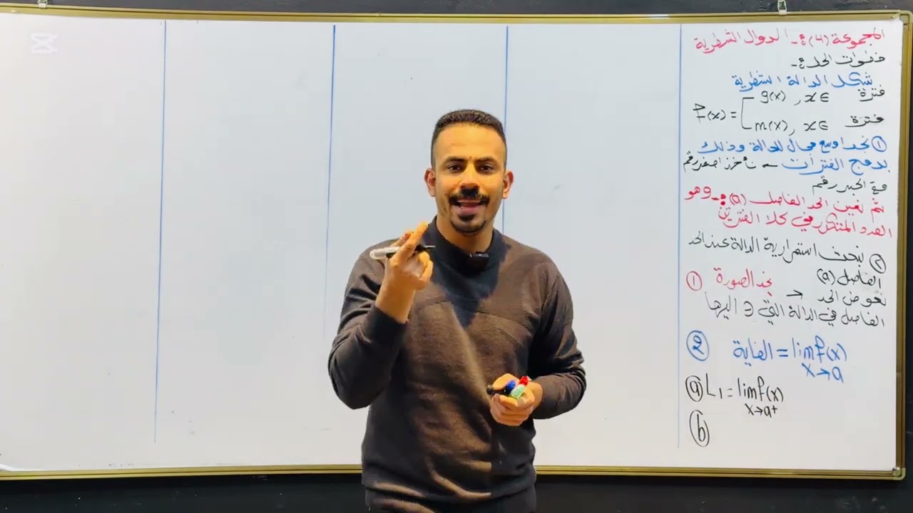 التفاضل (محاضرة 6) مبرهنة رول