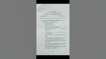 Logic and philosophy pre-final  question paper 2023 | HS 2nd Year Final Examination | AHSEC #ahsec