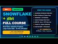 Snowflake &amp; dbt Full Course Day 1 | Real-Time Data Engineering |I Am Madhu | New Batch 2026 June 2nd
