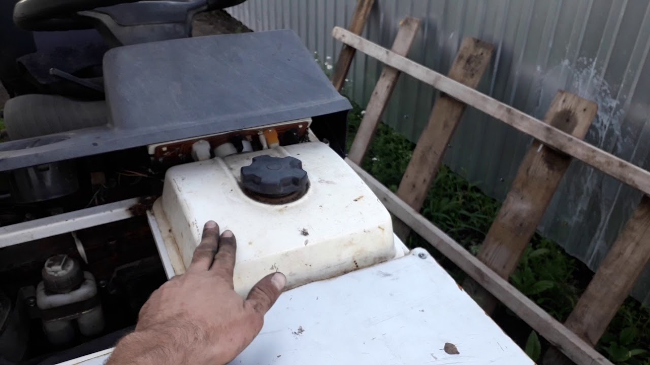 Минитрактор из оки - YouTube