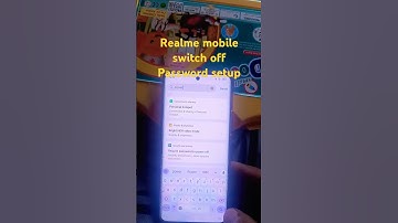 realme mobile required password to power off setting #shutdown #shorts