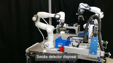 Type 1 smoke detector disassembly with VLM-based action prediction