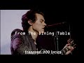 Harry Styles- From The Dining Table (Letra)