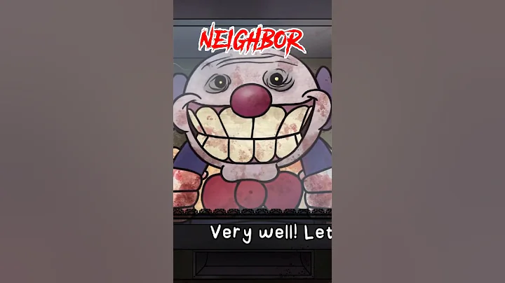 The EVIL CLOWN From That's Not My Neighbor Has A SADISTIC New Game #shorts