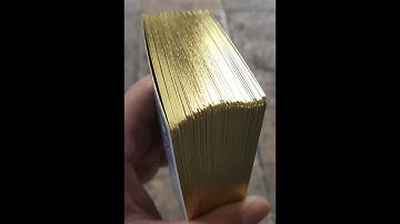 card edge gilding machine