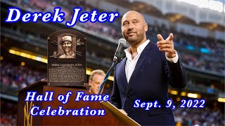 Derek Jeter - Yankees' Hall of Fame Celebration