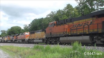 Giant BNSF Power Move on the Transcon! 10 GEVO