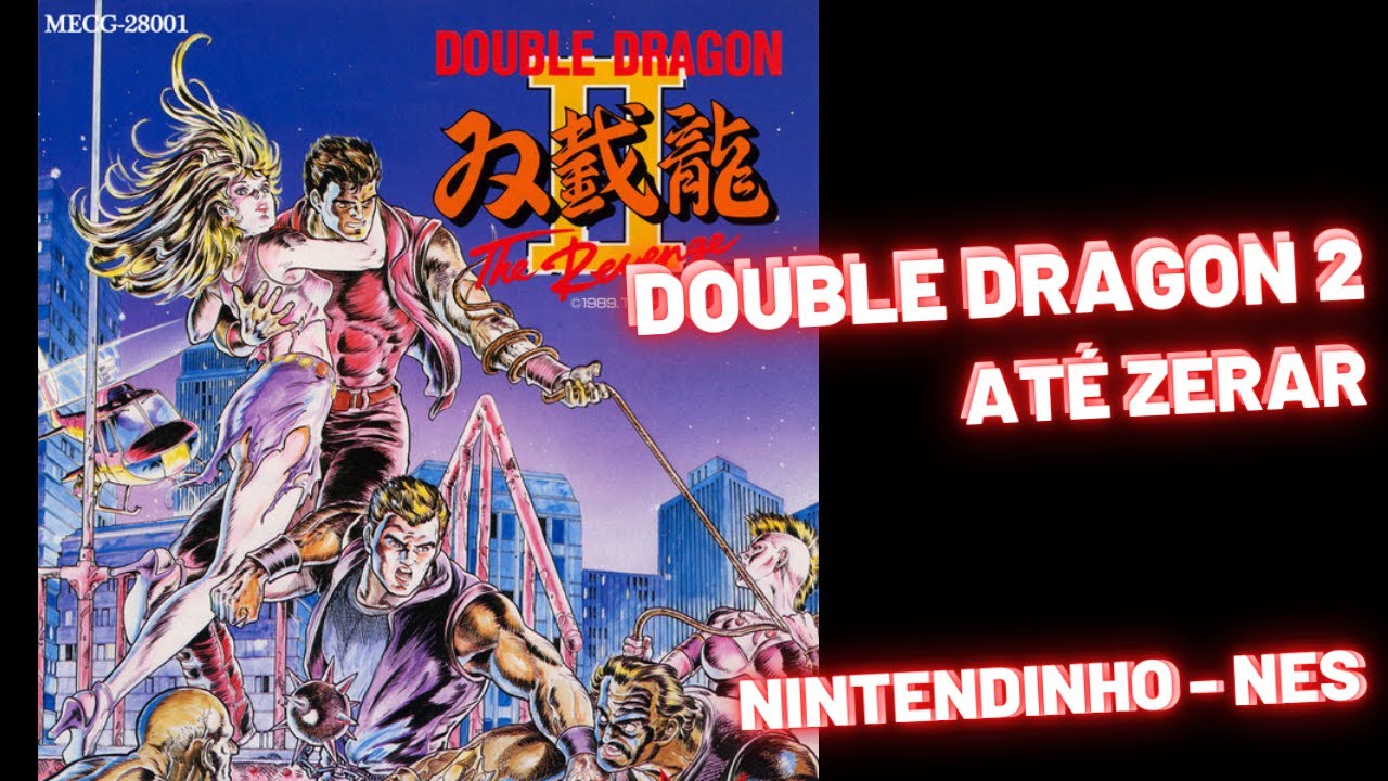 Double Dragon 2 Sur IBM PC – Version Disquette, Jeu Complet En Très Bon état