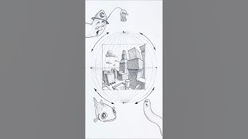 How To Draw 4 Point Perspective 🙌 4/30 #art #drawing #foryou