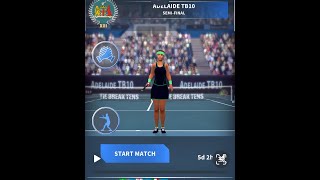Adelaide semi & final #tennisarena screenshot 4