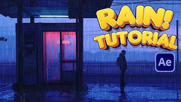 Animación de Background After Effects Tutorial | Lluvia
