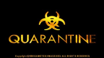 Quarantine [PC, DOS] - Walkthrough - Final Level + Ending (No commentary, No fails)