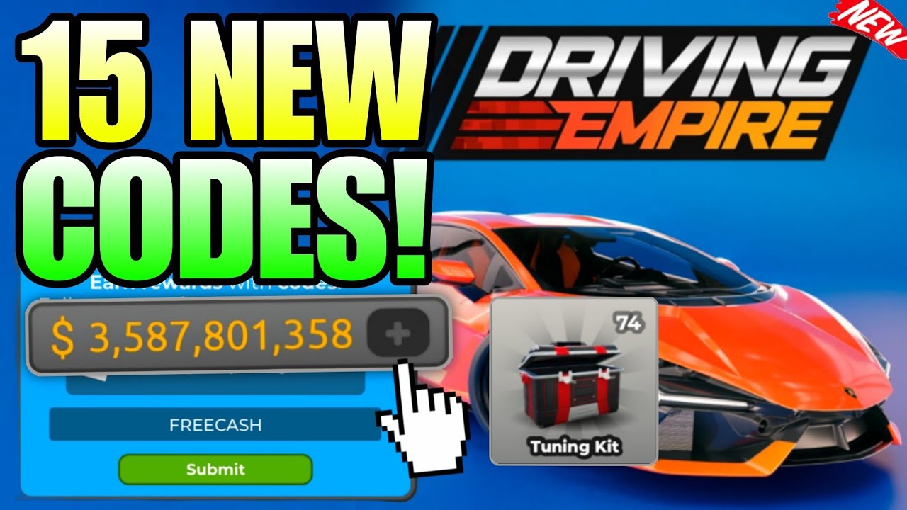 NEW CODES* ALL WORKING CODES FOR DRIVING EMPIRE IN MARCH 2026