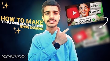How to make thumbnail like ishan Sharma 🔥🔥
