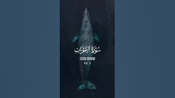 ان المسلمين والمسلمات والمؤمنين والمؤمنات… | #قرآن #سورة_الأحزاب #اجزوني_ابراهيمي