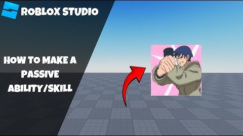 How to make a Passive Ability/Skill in Roblox! (Roblox Studio Scripting Tutorial 2024)
