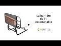 Vidéo: Barrière de lit escamotable adulte