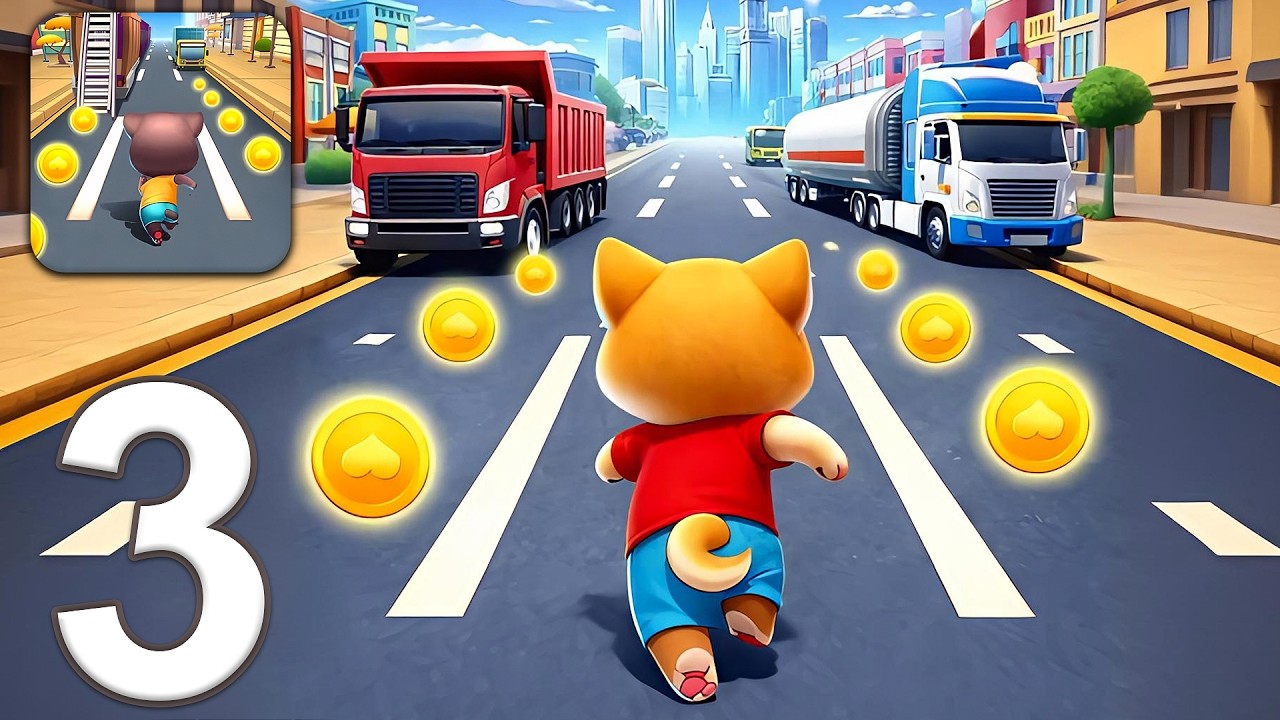 Cat Runner: Decorate Home - Gameplay Walkthrough Part 3 (Android, iOS)