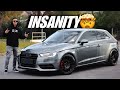 This 300kw Methanol Injected Audi A3 is **STUPID FAST** !! #methkit #audi #review