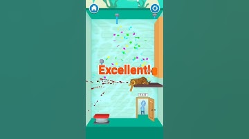 Satisfying Games #rescue cut level #207 #Shorts