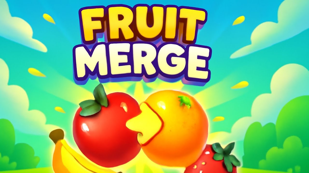 Relaxing Fruit Merge Game 🍓 Full Gameplay | Merge & Match Puzzle Fun