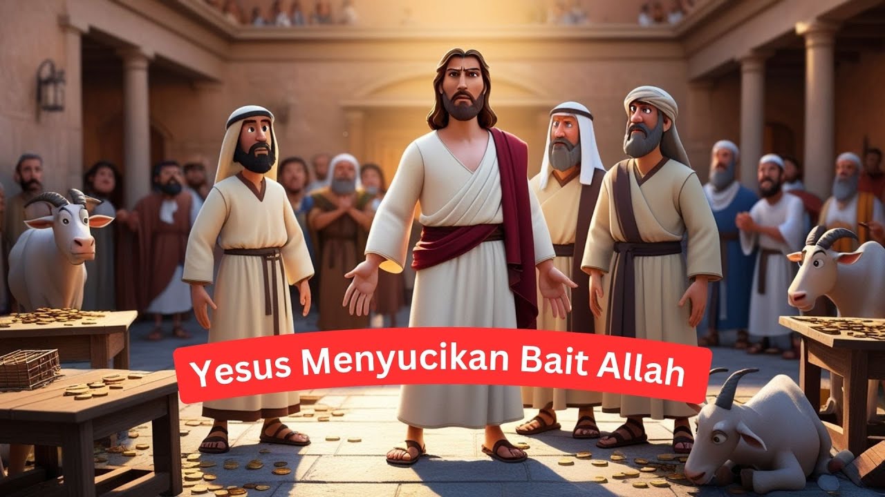 Yesus Menyucikan Bait Allah | Cerita Alkitab | Bible Story