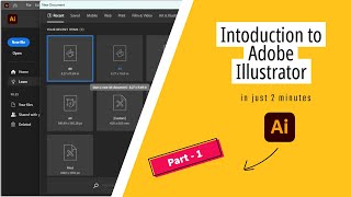 🚀 Adobe Illustrator Tutorial for Beginners | Introduction Part 1 - Master the Basics! 🎨