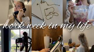 WORK WEEK IN MY LIFE: unplanned & realistic week working in wealth management